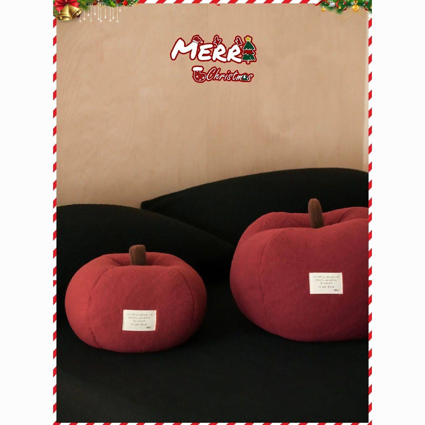 新年氛围红色苹果抱枕毛绒靠垫圣诞平安果乔迁结婚送人伴手礼靠枕,汽车用品/电子/清洗/改装,抱枕,淘宝优惠券,粉丝福利购,淘宝优惠卷
