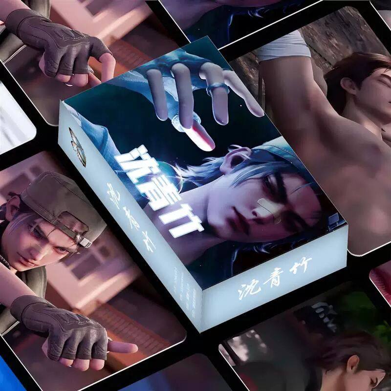 斩神沈青竹动漫周边盒装55张小卡三寸圆角不重复高颜值高颜值小卡,文具电教/文化用品/商务用品,贺卡/明信片,淘宝优惠券,粉丝福利购,淘宝优惠卷