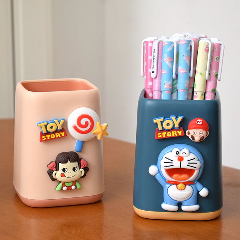 笔筒初中生专用创意可爱笔筒轻奢风ins日系儿童男孩女孩学生办公