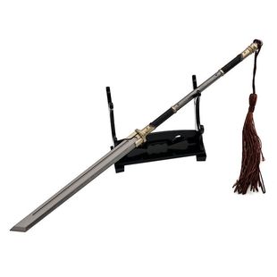 古代冷兵器金属小兵器陌路狂刀陌刀合金工艺品收藏玩具兵器摆件