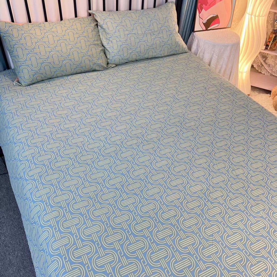 【毕嫂专属床单三件套】清！加厚细纱磨毛柔软一年四季可用防滑床