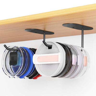 Tumbler Lid Organizer without Lid 2 Counts Space Saving Cup
