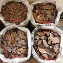 木屑松树皮有机覆盖物土壤绿化彩色木丝庭院美化公园景区土壤铺面