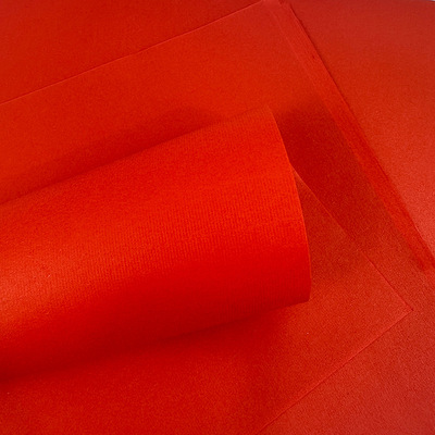 中国红双面生宣纸A3 A4儿童手工DIY剪纸窗花 20张/包 正方形折纸