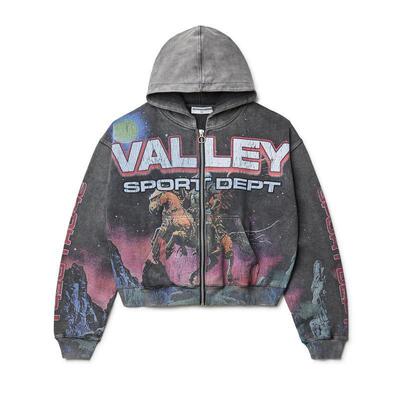 Vintage Washed Hoodies Y2K Clothes Mens Womens Harajuku