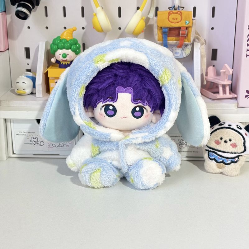 星河颂歌20cm棉花娃娃衣站姿正常体替换无属性公仔玩偶衣服