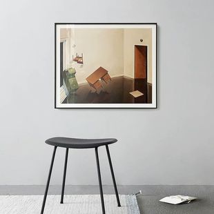 不够艺术现代客厅背景墙装饰画样板房工作室玄关挂画卧室书房壁画