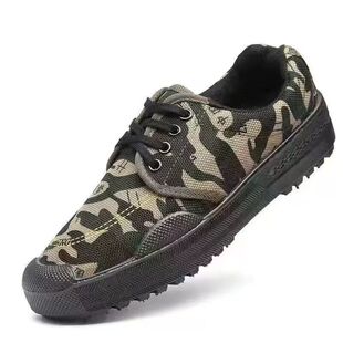 解放鞋男军训鞋子工地耐磨劳动胶鞋作战训练鞋子男春季劳保工作迷