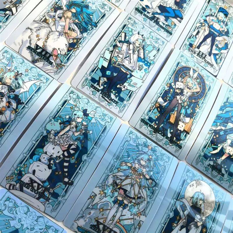 bilibili2233塔罗牌幻星集全套27张同人卡贴收藏卡片周边送收纳盒,模玩/动漫/周边/娃圈三坑/桌游,动漫水杯/居家/百货,淘宝优惠券,粉丝福利购,淘宝优惠卷