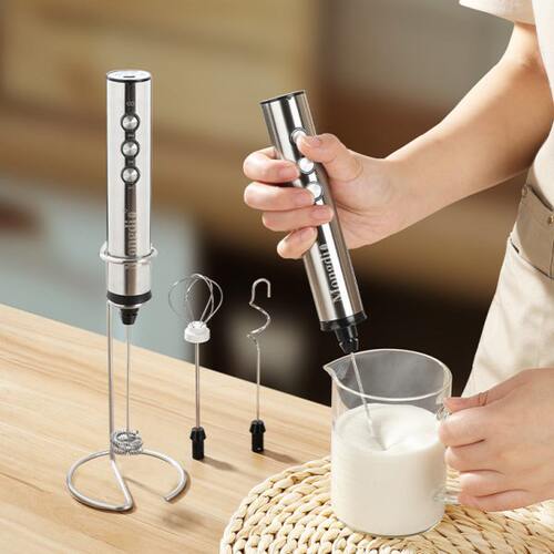 奶搅拌器不锈钢泡奶盖手持器牛奶打泡器打奶泡机打发器咖啡电动