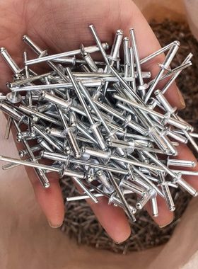 ll100斤自产拉铆钉|抽芯铆钉|圆头铝拉钉|国标散装|袋装|自产铆钉