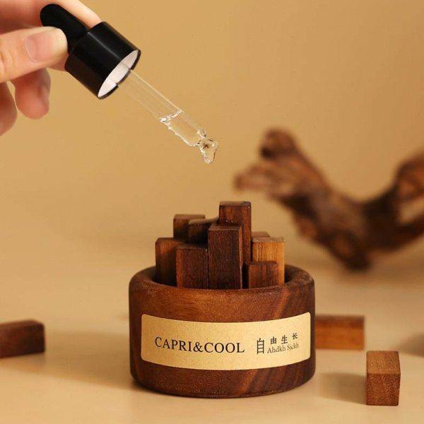 扩香木无火香薰精油家用室内拓香器卧室扩香石摆件无火香氛礼物