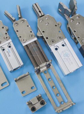 天行机械手夹具JC16R015K/JC20R020M 双动料头臂水口夹2015D/1615