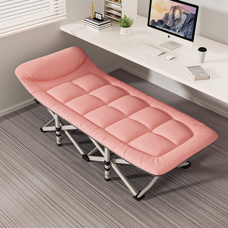 折叠床单人床办公l室便携行军床工位午睡躺椅午休神器陪护简易小