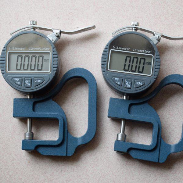 电线量表手提卡表厚薄规仪制衣表五金测厚规数显铜线薄膜纸厚博规