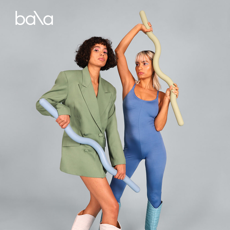 Bala Beam曲杆杠铃男女士专业健身深蹲举重家用瑜伽负重装备 15磅