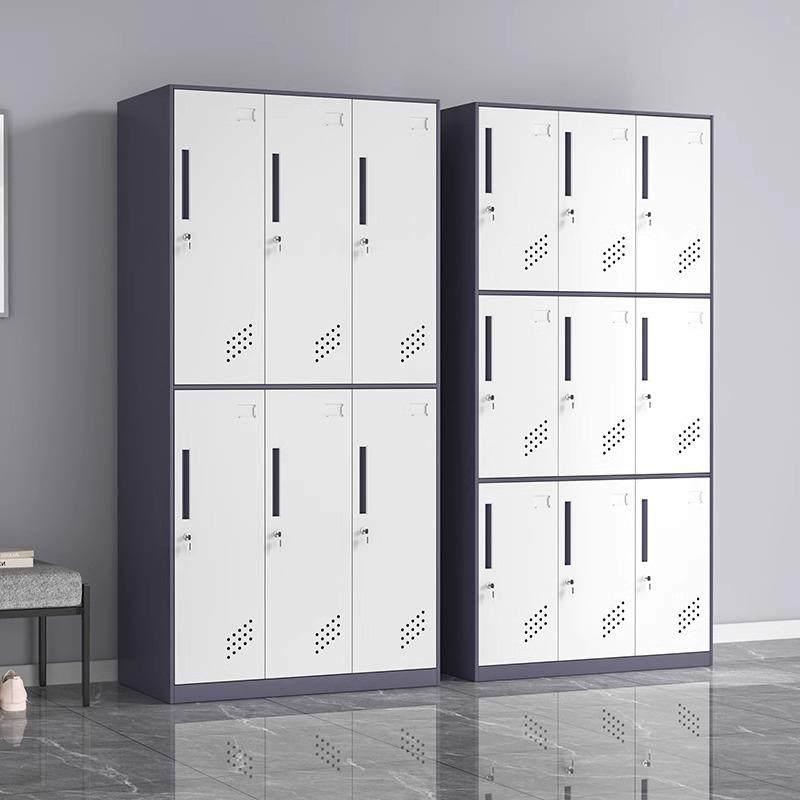 厂家员工宿舍铁皮储物柜健身房更衣柜带锁浴室换衣柜钢制四门柜子,商业/办公家具,办公储物柜,淘宝优惠券,粉丝福利购,淘宝优惠卷