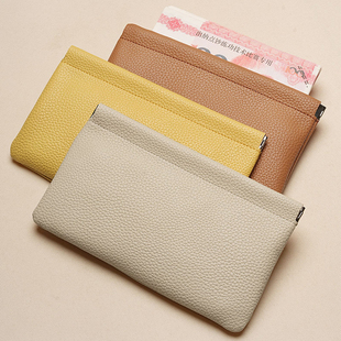 弹片零钱包自动闭合小物收纳软皮存钱包耳机数据线钥匙收纳包内胆
