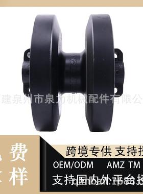 滑移装载机底部滚轮08801-35600适用于竹内TL230/TL8引导轮配件