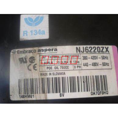 NJ6220ZX NJ6226ZX J6220ZX原装恩布拉科阿斯帕拉冰柜制冷压缩机