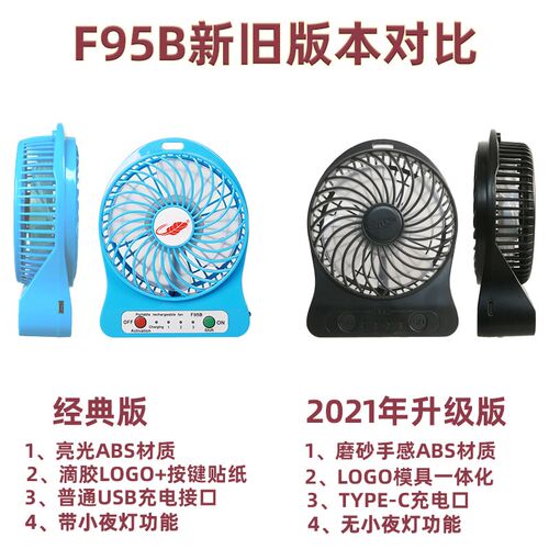 共田芭蕉USB可充电迷你s风扇手持学生宿舍床上便携式桌面随身电扇