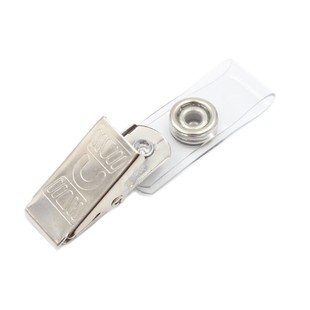 卡套夹子价签皮专用夹吊牌展示夹金属塑料厂牌英文夹100个装 包邮