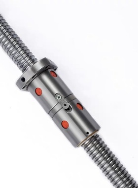 滚珠丝杆双螺母DFU16l05 2005 2510 8010 4010 6310加长螺母 螺杆