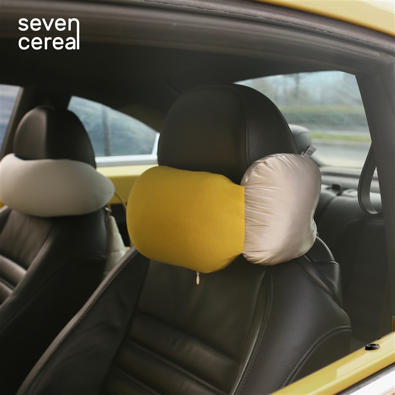 七谷车载颈枕护颈脖子u型枕靠枕旅行枕办公室午睡枕