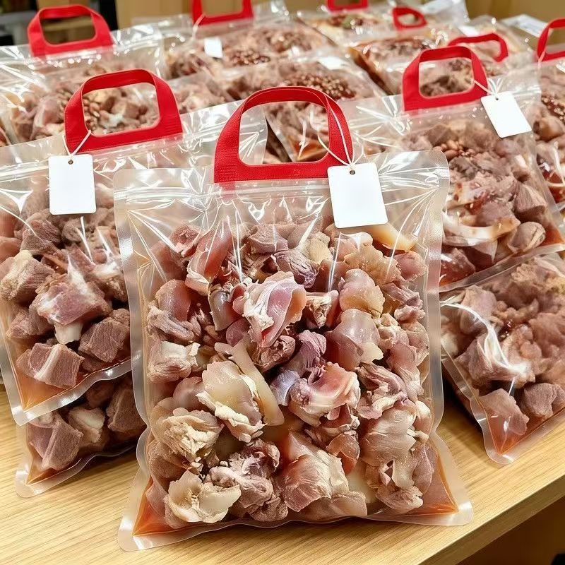 【大袋真便宜】正宗内蒙古筋头巴脑有筋有肉开袋加热即食真牛肉类