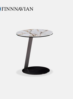 芬纳维亚ART 轻奢家用沙发岩板边几Mercy现代简约创意床头角几桌