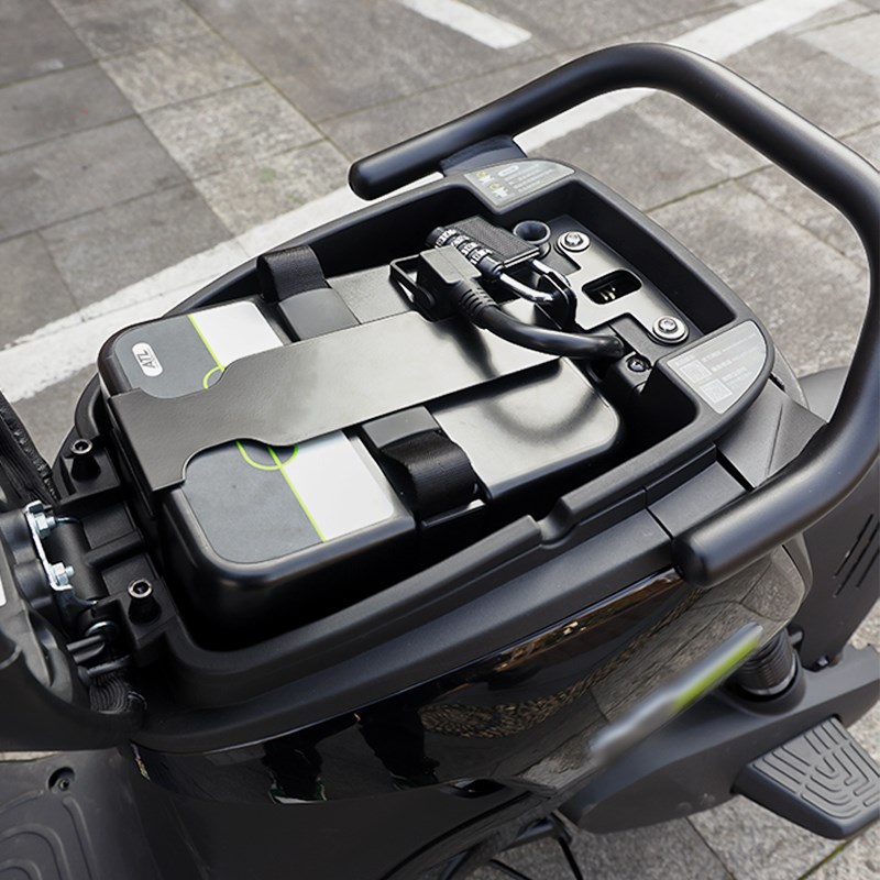 适用九号电动车A+/MMAX/F90/BMAX防盗板电池锁机械师改装配件