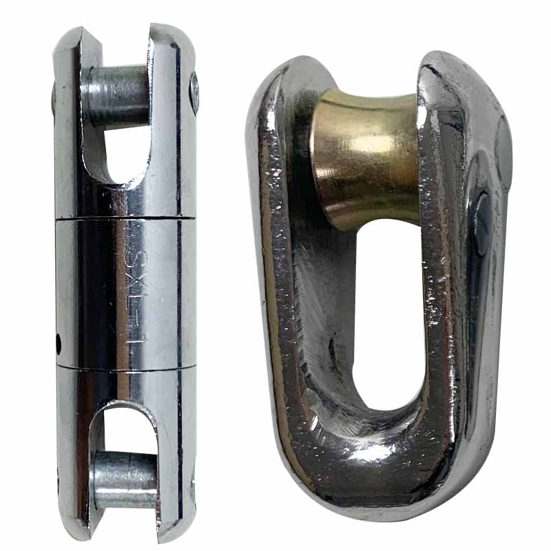 抗弯旋转连接器万向节吊套环3T5t8吨起重U型卡钢丝绳锁扣电力工具