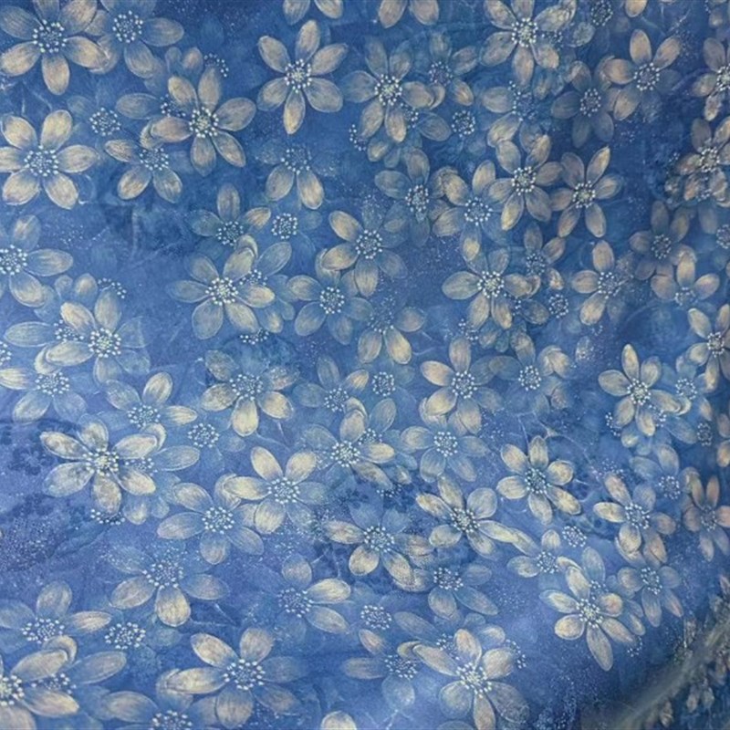 夏季新款25姆米桑蚕丝香云纱透孔花罗面料高端定制旗袍连衣裙布料