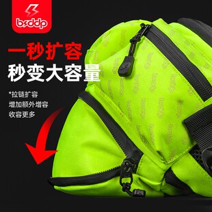 摩托车骑行腰包机车包休闲摩旅反光骑士包大容量防泼水快拆斜挎包