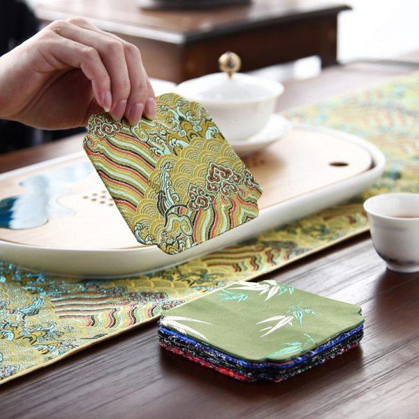 远舍布艺茶托功夫茶杯垫隔热垫杯托茶道中式禅意亚麻杯垫布零配件,餐饮具,杯垫,淘宝优惠券,粉丝福利购,淘宝优惠卷