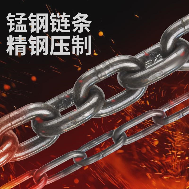 热销三角手拉葫芦1/2/3/5吨小D型吊机起重铁葫芦斤不落手动倒链包