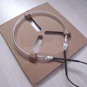 空气炸锅光波炉卤素灯管配件外径15厘米助力泵油布料素材车速