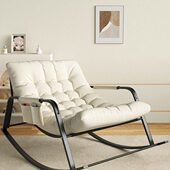 躺椅摇摇椅家用懒人椅子舒适可躺客厅双人摇椅网红休闲大人沙发椅