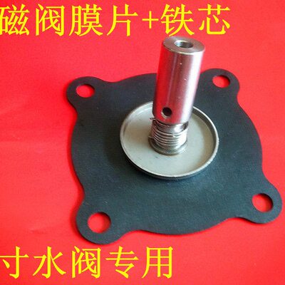 2W250-25 电磁阀膜片 电磁阀水阀膜片 DN25 膜片+铁芯 1寸口径