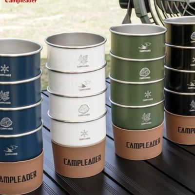 户外304不锈钢杯野营杯子酒杯咖啡水烤啤酒杯短款4件套杯300ml,户外/登山/野营/旅行用品,水杯,淘宝优惠券,粉丝福利购,淘宝优惠卷