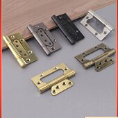 4寸加厚不锈钢子母合页房门铰链折页木门合叶免开槽静音轴承1片价