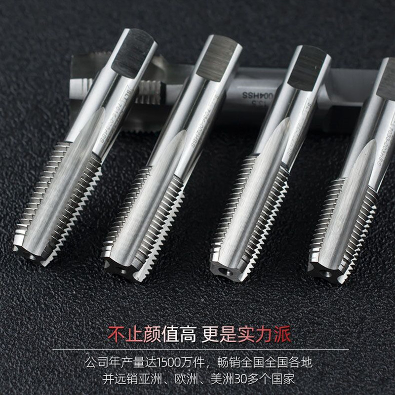 德标丝锥80度管螺纹申利丝攻PG7 u9 11 13.5 16 21 29 36 42 48