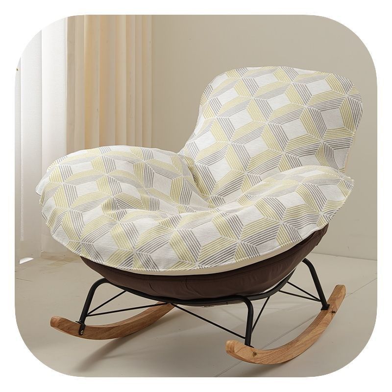 摇椅懒人躺椅垫坐垫单个椅子替换C套罩盖布网红龙虾椅垫套罩防滑