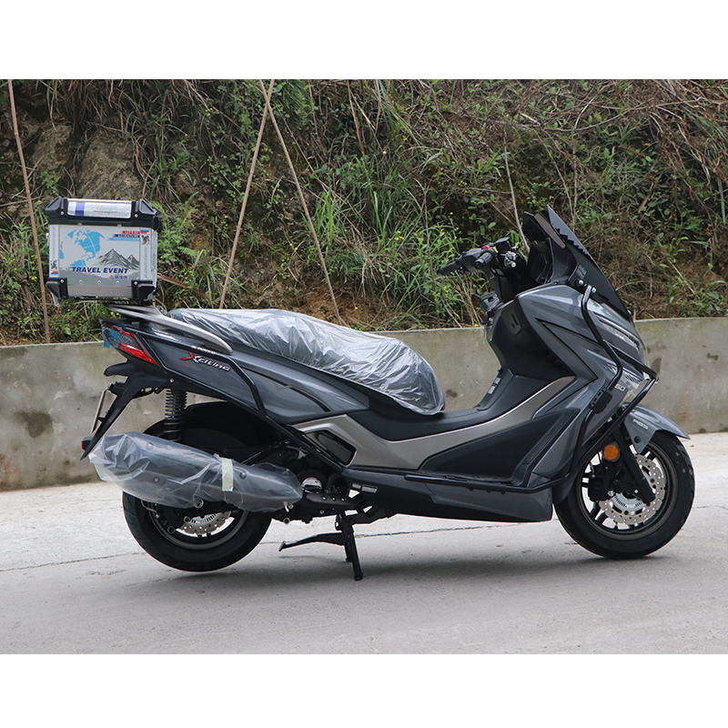 适用光阳踏板车赛艇250后货架 CT250T-10尾箱架铝箱支架尾板改装