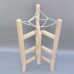 实木鼓架京班鼓架高音战鼓架子可折叠鼓架便携式 乐器支架木质鼓架