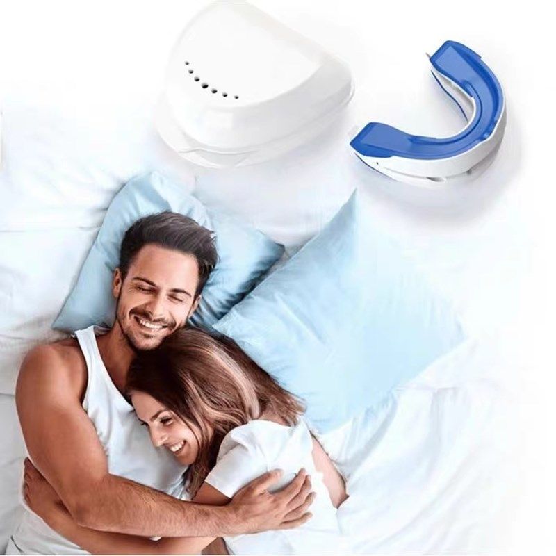 夜间助睡眠止鼾牙套防打鼾打呼噜男女通用阻鼾器憋V气呼吸暂停矫