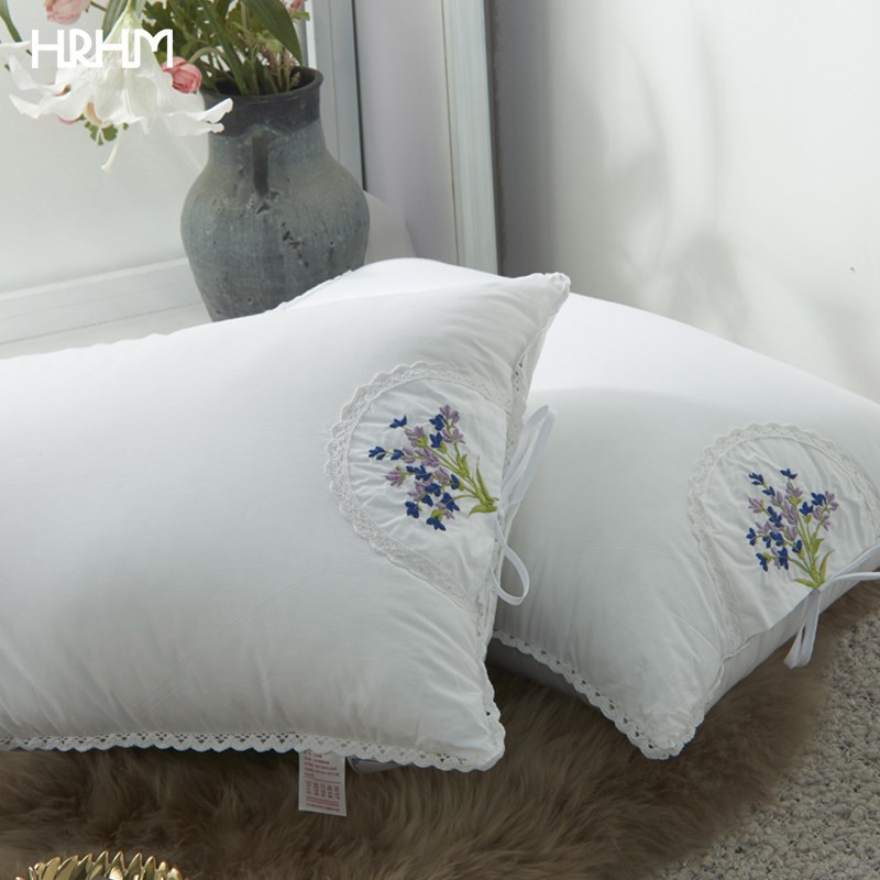 一对拍2薰衣草枕芯枕头护颈枕柔花草枕芯