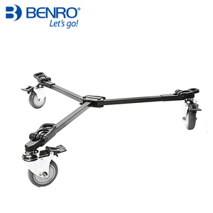 百诺DL06/08滑轮摄像机三脚架底座滚轮三角架BV6脚轮微E电影地轮