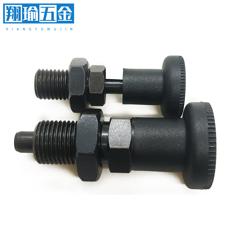 G+N 617手柄弹簧柱q塞 旋转柱塞复位型 分度销细牙M20*1.5固定销