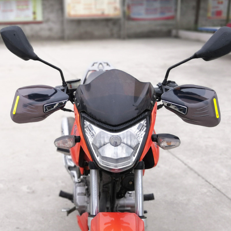 摩托车把手挡风罩电动车护手罩踏板车手把挡雨板护手挡风板风挡